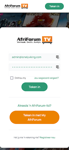 AfriForumTV Screen 2