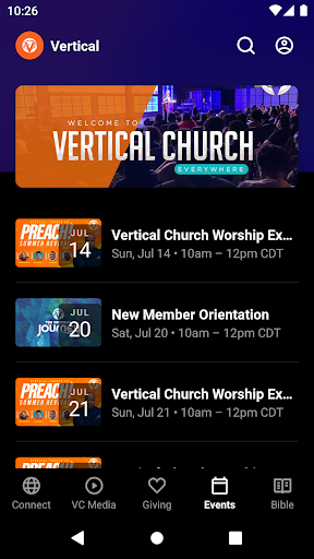Vertical Church SA Screen 3
