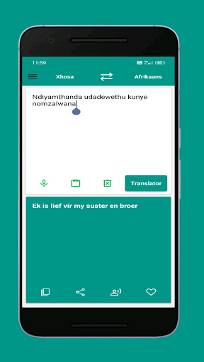 Afrikaans Xhosa Translator
