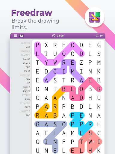 Word Search Colorful screenshot 12