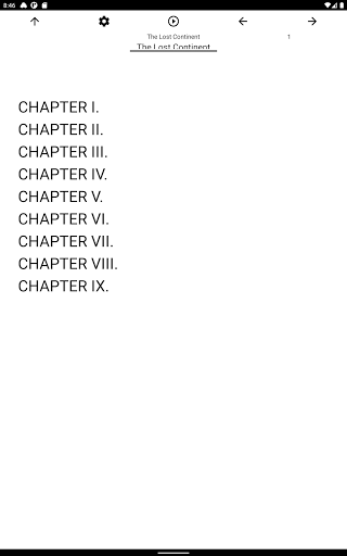 Book, The Lost Continent Screenshot
