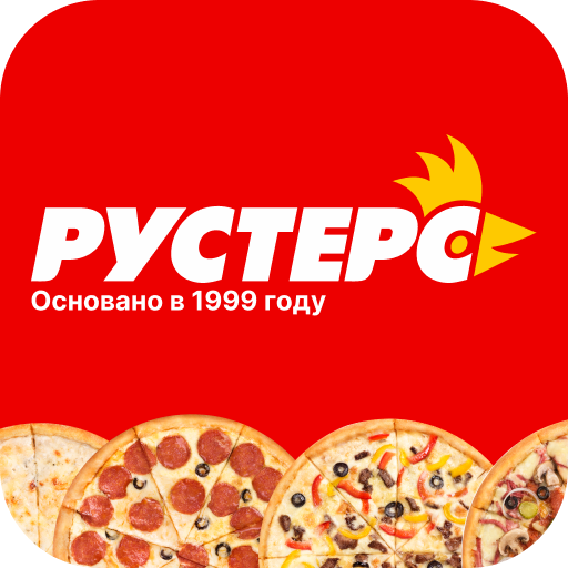 Рустерс - пицца logo