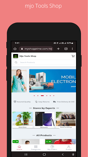 Android application MjoTools Shop screenshort