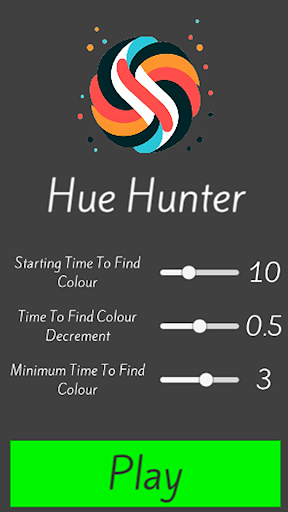 Android application Hue Hunter screenshort