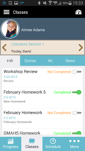 StudentPlus Screen 3