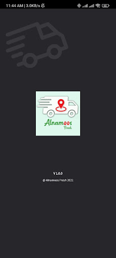 Android application Alnamoos Ride screenshort