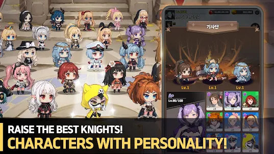 Pixel Knights: RPG nhàn rỗi