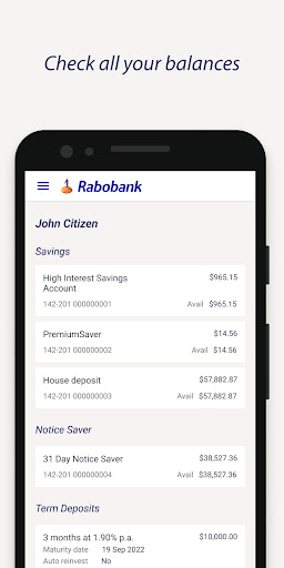 Rabobank Online Savings AU 2