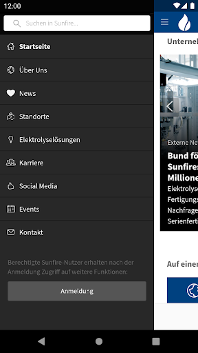 Sunfire Hub Screen 2