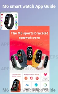 M6 smart watch App Guide