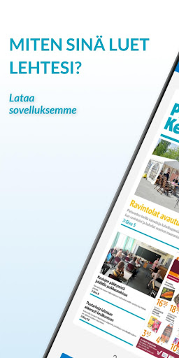 Android application Pielavesi-Keitele screenshort