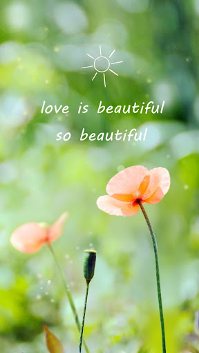 Spring Flower Live Wallpaper Screen 3