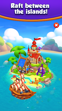 Game screenshot Royal Island: PvP Match 3 Game apk download