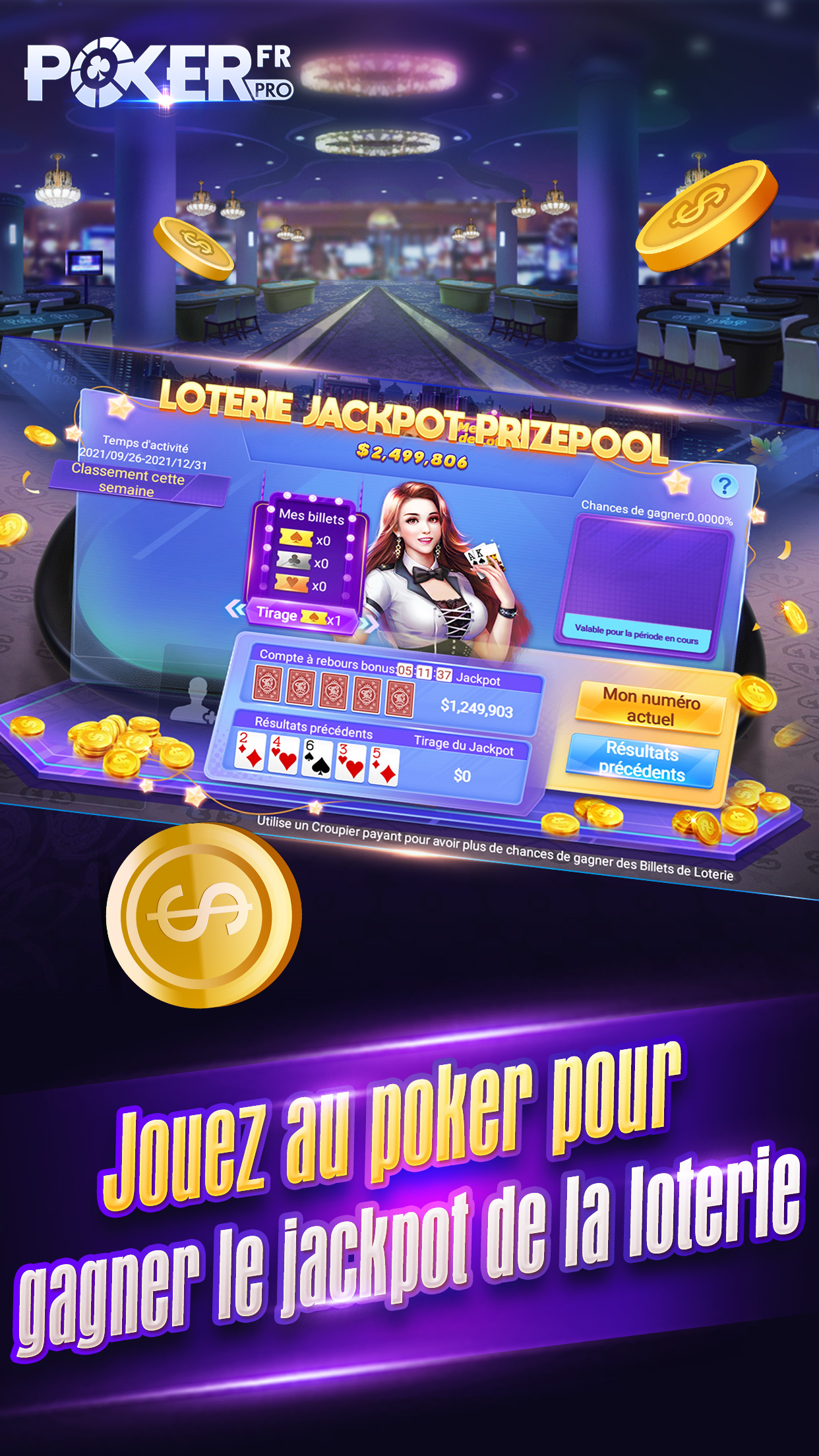 Android application Poker Pro.Fr screenshort