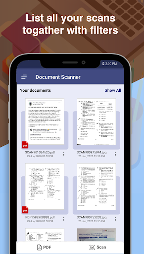 Android application Document Scanner - PDF Maker screenshort