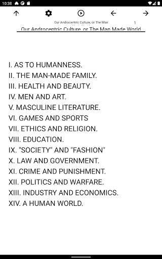 Book, Our Androcentric Culture Screen 3