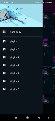 Android application kameni songs screenshort