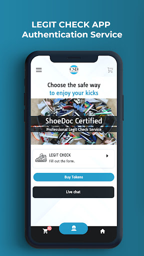 Android application Certified ShoeDoc - Authentic screenshort
