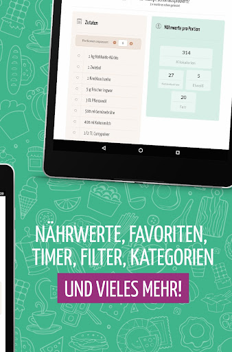 Rezepte zum Kochen and Backen