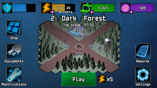 Turret Defense - Tower 3D Game screenshots apk mod 1