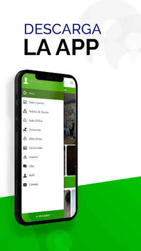 Android application VIP CHURCH screenshort