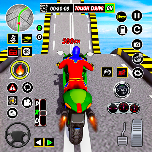 Spider Bike Racing :Bike Game logo