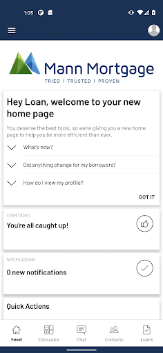 Android application Mann Mortgage 360 screenshort