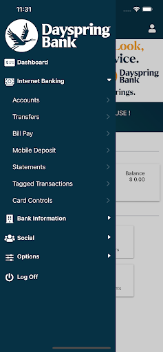 Dayspring Bank Screen 3