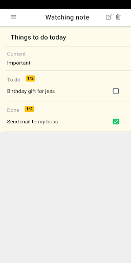 Totol Life Manager Screen 3