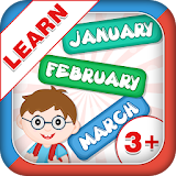 Learn Months Of Year- Kids Fun icon