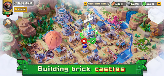 Rise of Brickworld 1.0.2 APK + Mod (Remove ads / Mod speed) for Android