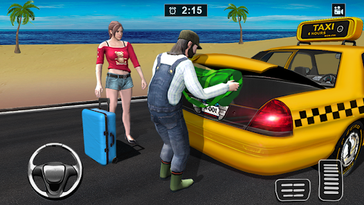 Taxi Simulator 3D - Taxi Games  screenshots 3