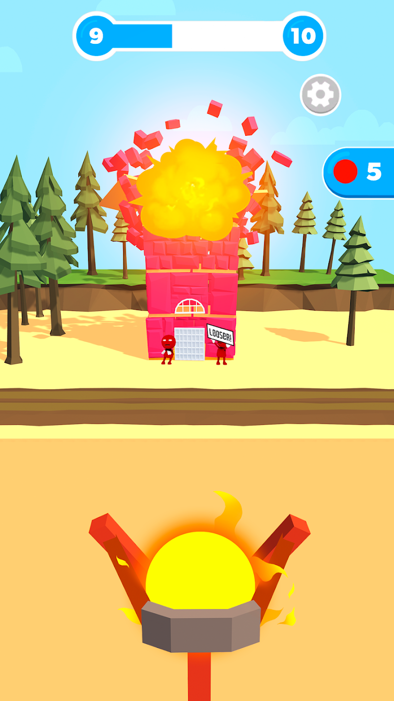 Slingshot Smash - Shooting Range MOD APK Download