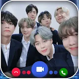 Fake Call BTS Video Call Chat icon