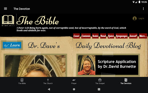 Screenshot of The Bible.Global