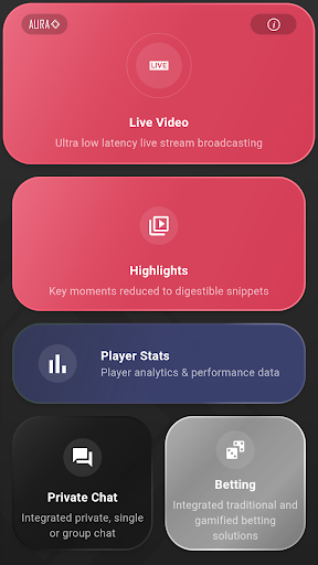 Aura Conference App Screen 2