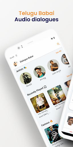 Android application Dialogue Babai -Listen & Share screenshort