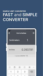 Cm to Inches Length Converter