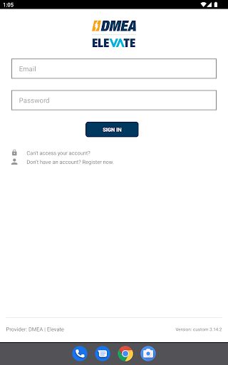 Screenshot of DMEA | Elevate