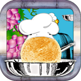 Pancake cooking game free icon