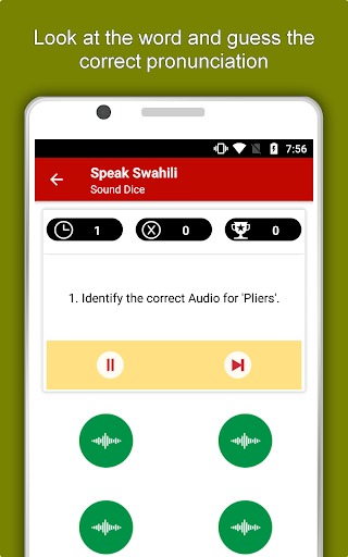 Screenshot of Learn Swahili Language Offline