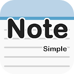 Cover Image of Download "Note - simple" It's a simple & easy-to-use note ! 1.107 APK