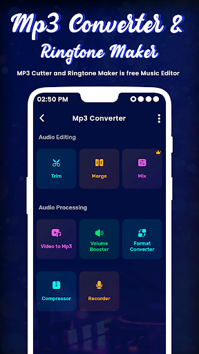 Android application MP3 Cutter & Ringtone Maker screenshort