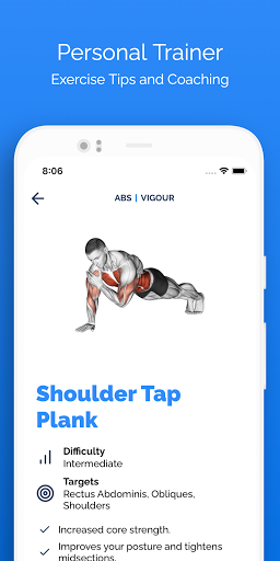 Screenshot of Core Exercises - Abs Workouts
