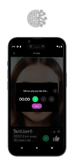 Android application DATETRIS screenshort