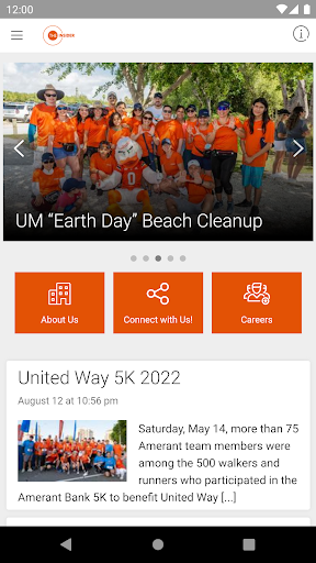 Android application The Insider by Amerant Bank screenshort