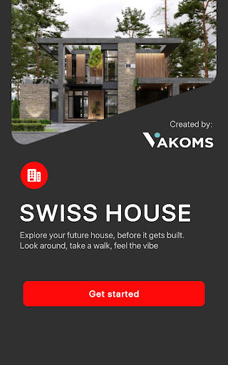 Android application Swiss House AR screenshort