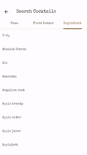 Tipple Screen 2