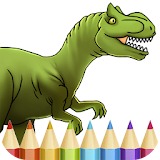 Dinosaurs Coloring Book Game icon