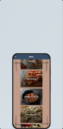 Pizza recipes Screen 2